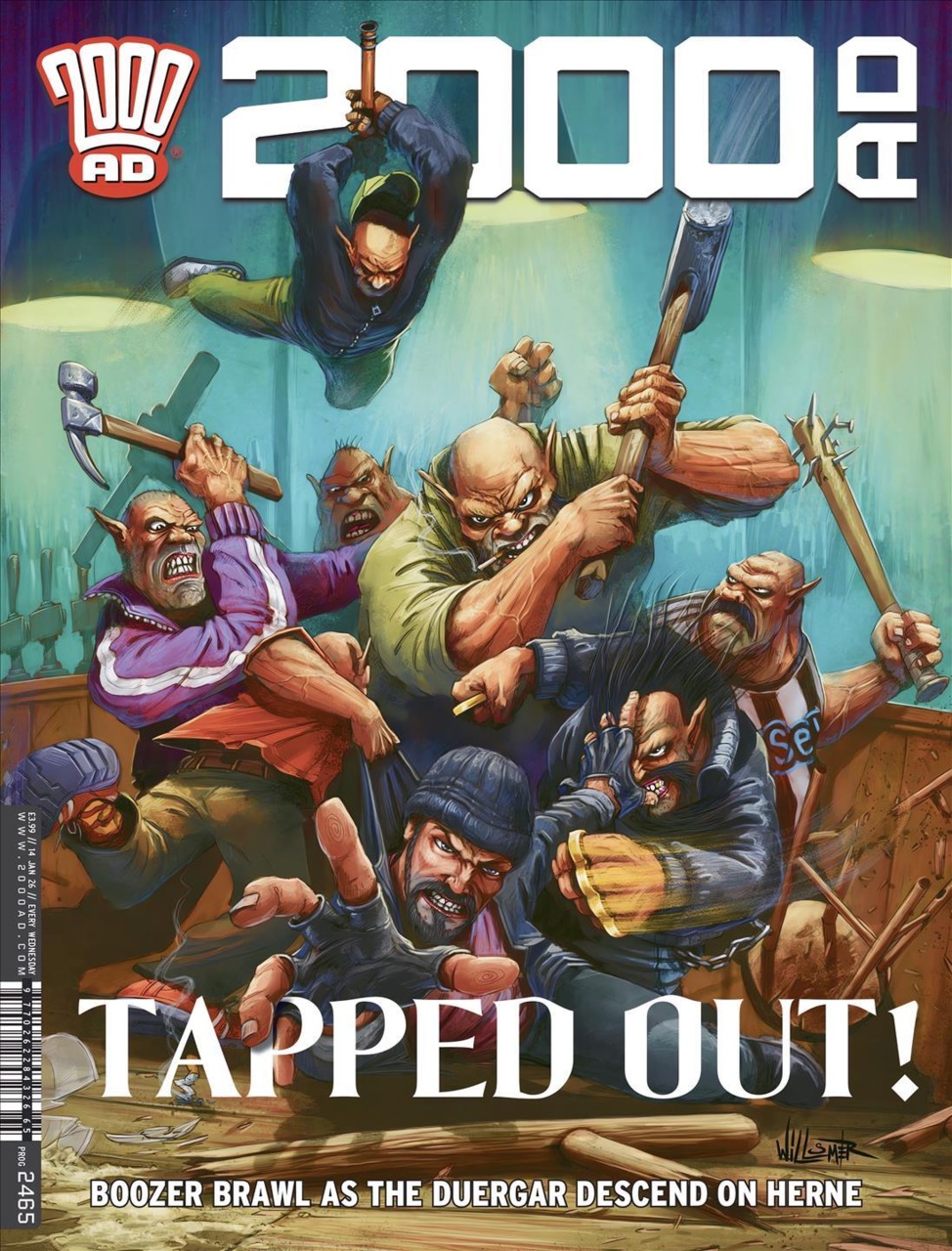 2000 AD (1977)(V.O. anglais) - 2000 AD n°2465