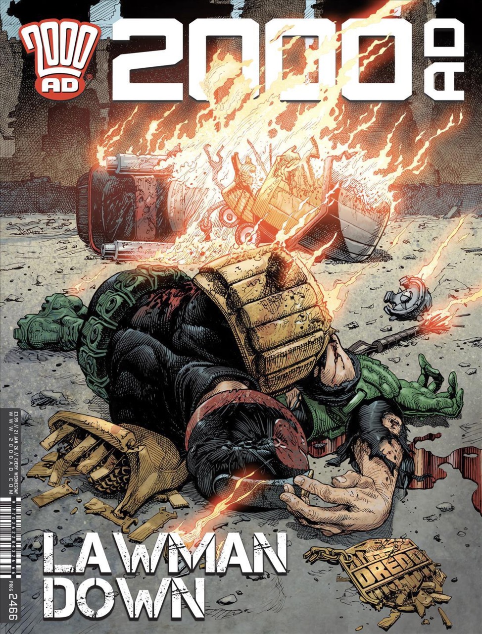 2000 AD (1977)(V.O. anglais) - 2000 AD n°2466