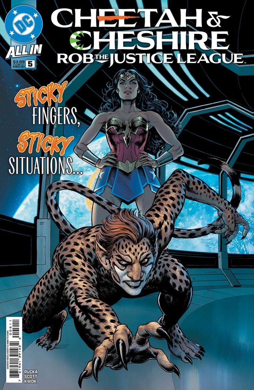 Cheetah & Cheshire Rob the Justice League (2025)(V.O. anglais) - tome 5 - Cheetah & Cheshire Rob the Justice League, Chapter 5