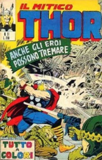 Thor (en italien : Il mitico Thor - Editoriale Corno) - tome 31 - Anche gli eroi possono tremare