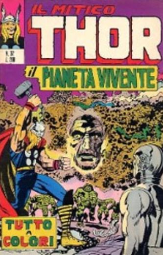 Thor (en italien : Il mitico Thor - Editoriale Corno) - tome 32 - Il pianeta vivente