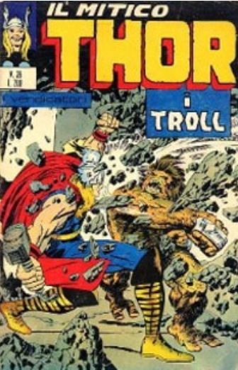 Thor (en italien : Il mitico Thor - Editoriale Corno) - tome 36 - I Troll