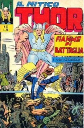 Thor (en italien : Il mitico Thor - Editoriale Corno) - tome 37 - Fiamme di battaglia
