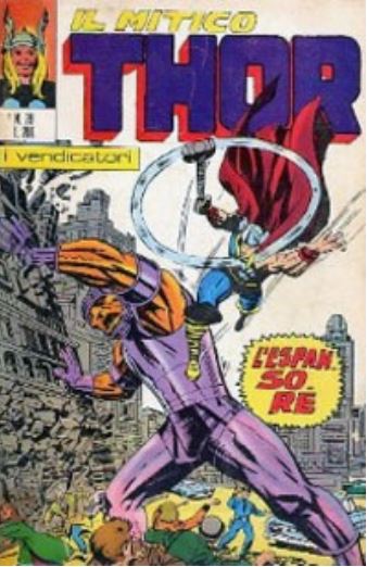 Thor (en italien : Il mitico Thor - Editoriale Corno) - tome 39 - L'Espansore