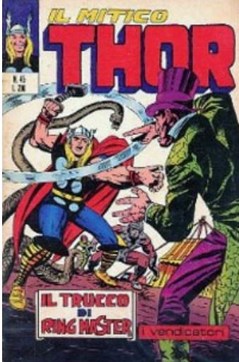 Thor (en italien : Il mitico Thor - Editoriale Corno) - tome 45 - Il trucco di Ringmaster