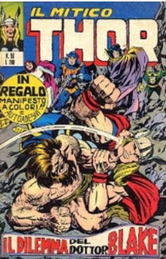 Thor (en italien : Il mitico Thor - Editoriale Corno) - tome 50 - Il dilemma del dottor Blake