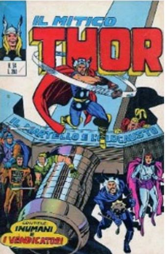 Thor (en italien : Il mitico Thor - Editoriale Corno) - tome 54 - Il martello e l'olocausto