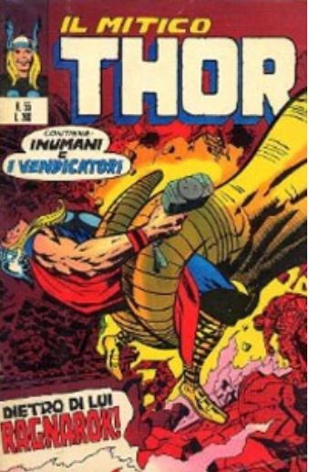 Thor (en italien : Il mitico Thor - Editoriale Corno) - tome 55 - Dietro di lui Ragnarok !
