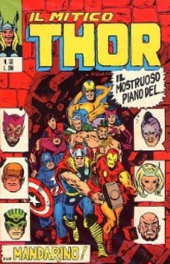 Thor (en italien : Il mitico Thor - Editoriale Corno) - tome 56 - Il mostruoso piano del...Mandarino !