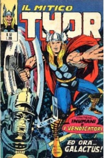 Thor (en italien : Il mitico Thor - Editoriale Corno) - tome 59 - Ed ora...Galactus !