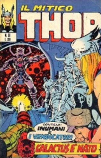 Thor (en italien : Il mitico Thor - Editoriale Corno) - tome 61 - Galactus è nato