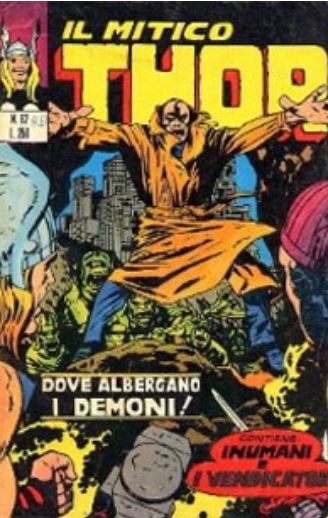 Thor (en italien : Il mitico Thor - Editoriale Corno) - tome 62 - Dove albergano i demoni !