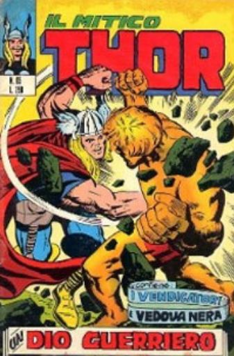 Thor (en italien : Il mitico Thor - Editoriale Corno) - tome 65 - Un dio guerriero