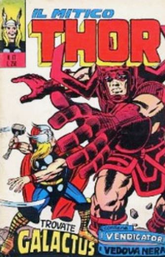 Thor (en italien : Il mitico Thor - Editoriale Corno) - tome 67 - Trovate Galactus
