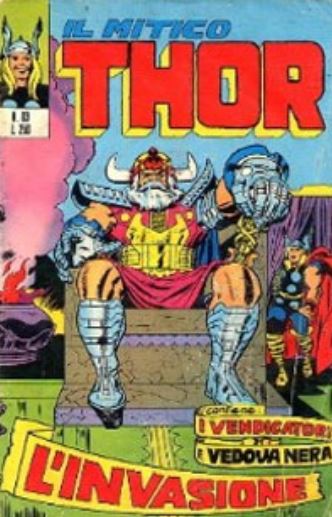Thor (en italien : Il mitico Thor - Editoriale Corno) - tome 69 - L'invasione
