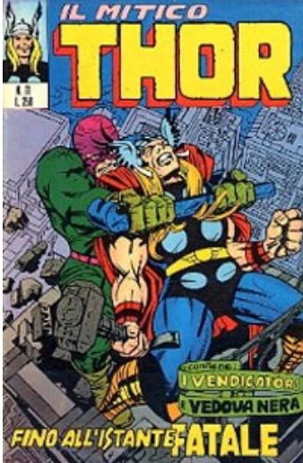 Thor (en italien : Il mitico Thor - Editoriale Corno) - tome 71 - Fino all'istante fatale