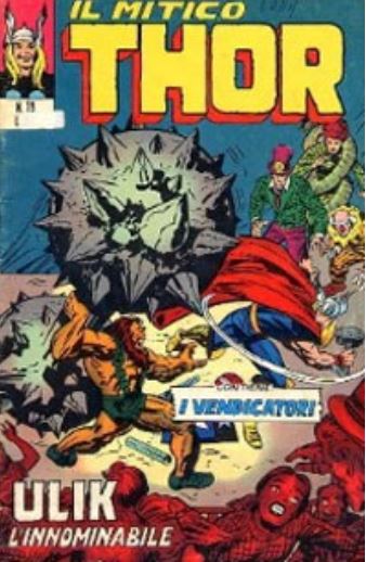 Thor (en italien : Il mitico Thor - Editoriale Corno) - tome 73 - Ulik l'innominabile