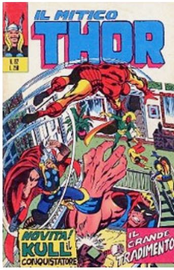 Thor (en italien : Il mitico Thor - Editoriale Corno) - tome 82 - Il grande tradimento