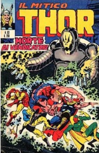 Thor (en italien : Il mitico Thor - Editoriale Corno) - tome 83 - Morte ai Vendicatori