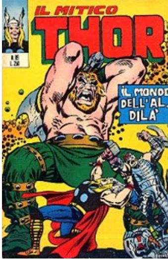 Thor (en italien : Il mitico Thor - Editoriale Corno) - tome 89 - Il mondo dell'aldilà
