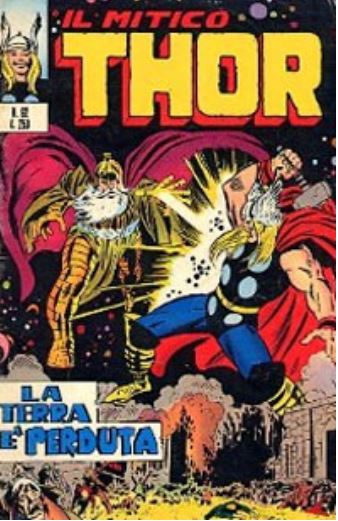 Thor (en italien : Il mitico Thor - Editoriale Corno) - tome 92 - La terra è perduta