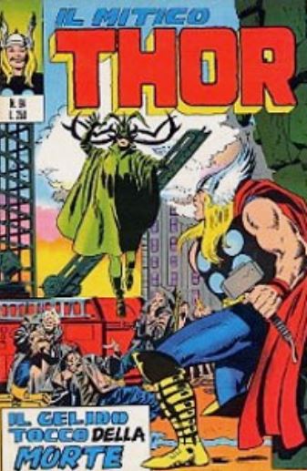 Thor (en italien : Il mitico Thor - Editoriale Corno) - tome 94 - Il gelido tocco della morte