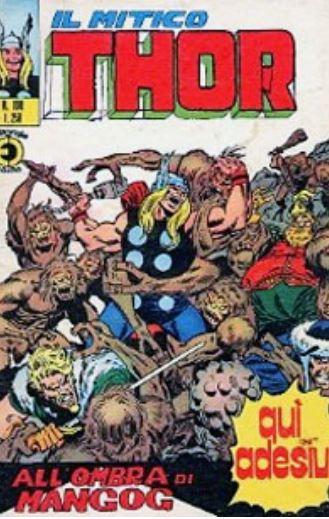 Thor (en italien : Il mitico Thor - Editoriale Corno) - tome 100 - All'ombra di Mangog