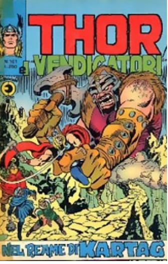 Thor (en italien : Il mitico Thor - Editoriale Corno) - tome 101 - Nel reame di Kartag