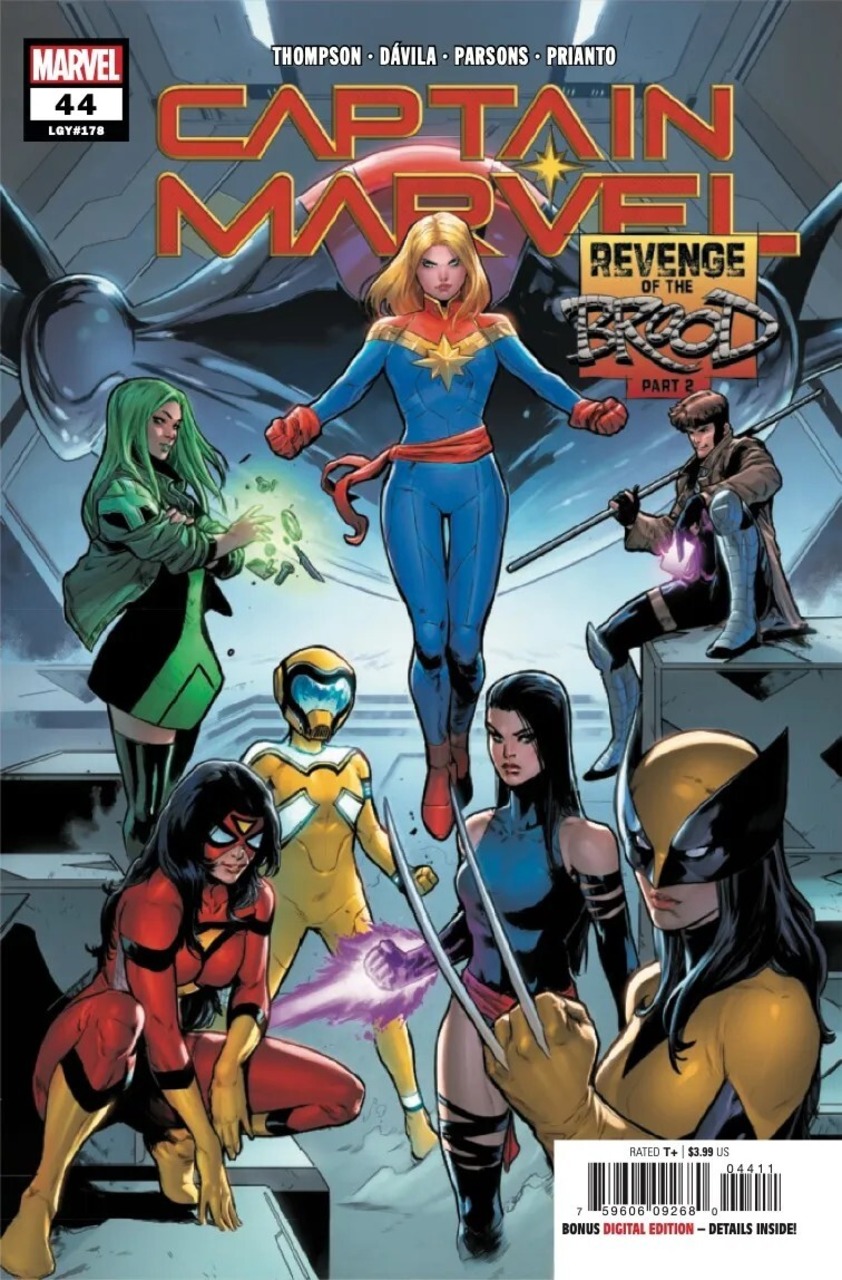 Captain Marvel (2019)(V.O. anglais) - tome 44 - Revenge of the Brood, Part 2 (LGY#178)