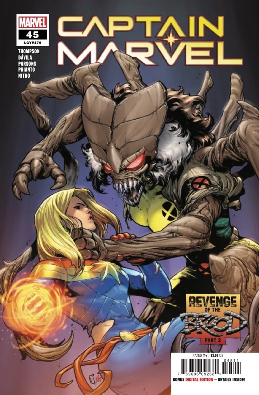 Captain Marvel (2019)(V.O. anglais) - tome 45 - Revenge of the Brood, Part 3 (LGY#179)