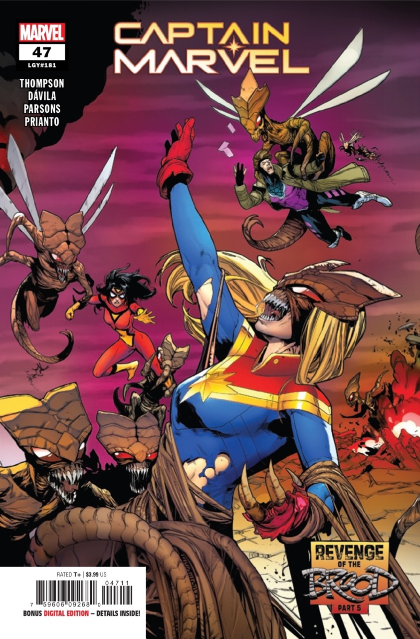 Captain Marvel (2019)(V.O. anglais) - tome 47 - Revenge of the Brood, Part 5 (LGY#181)
