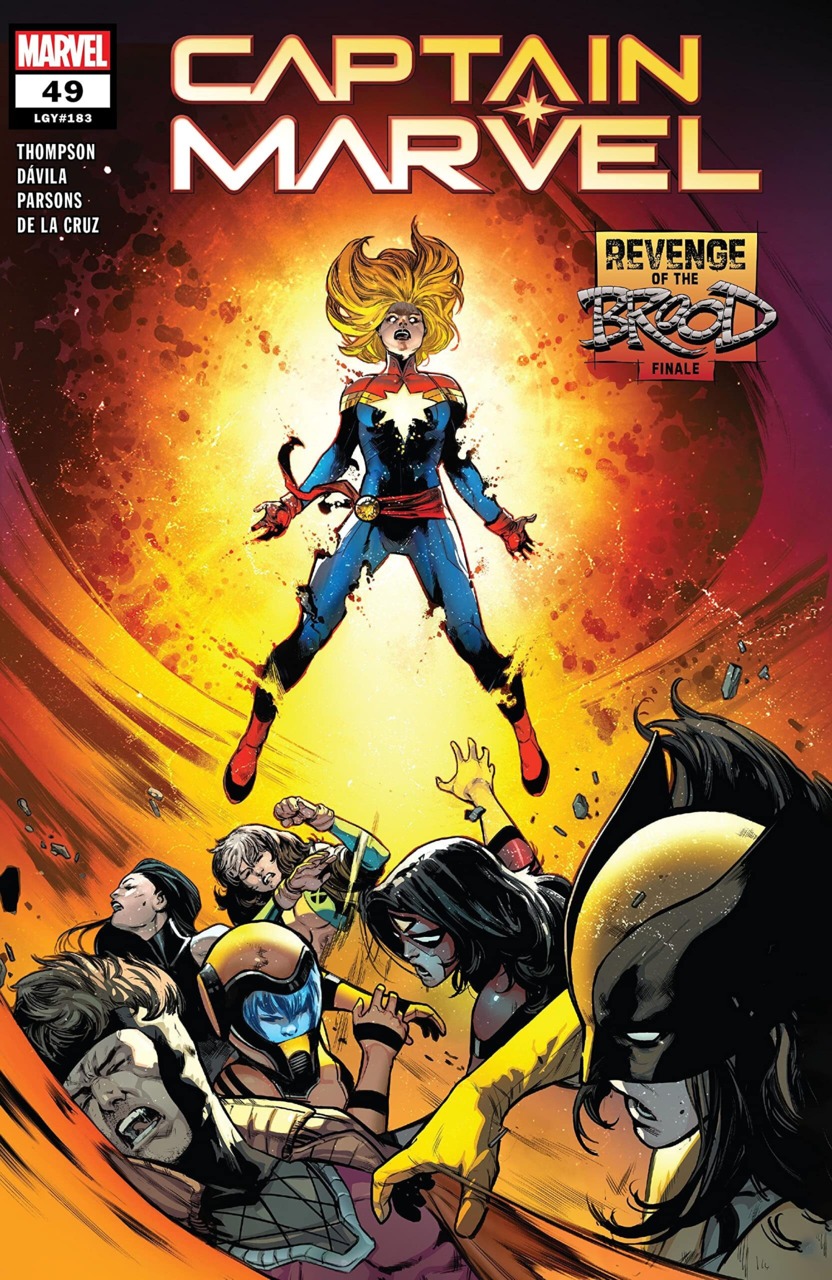 Captain Marvel (2019)(V.O. anglais) - tome 49 - Revenge of the Brood, Conclusion (LGY#183)