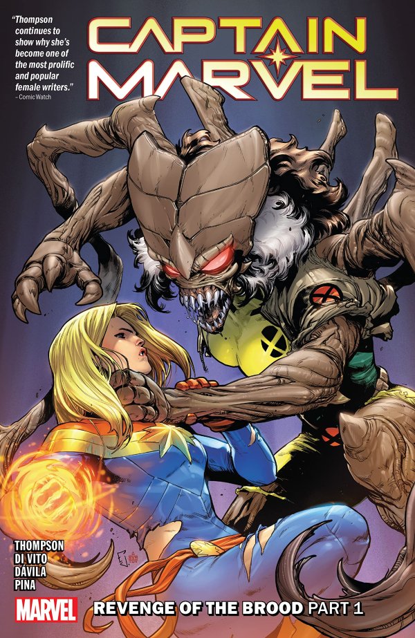 Captain Marvel (2019)(V.O. anglais) - tome 9 - Revenge of the Brood, Part 1 (TPB)