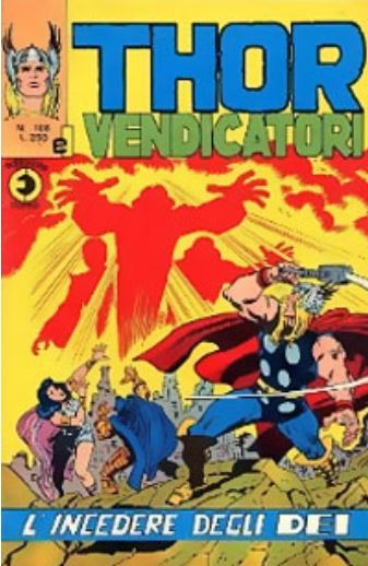 Thor (en italien : Il mitico Thor - Editoriale Corno) - tome 108 - L'incedere degli dei