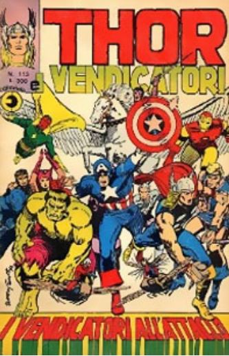 Thor (en italien : Il mitico Thor - Editoriale Corno) - tome 113 - I Vendicatori all'attacco