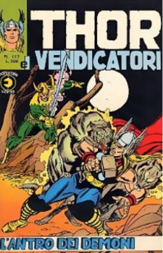 Thor (en italien : Il mitico Thor - Editoriale Corno) - tome 117 - L'antro dei demoni