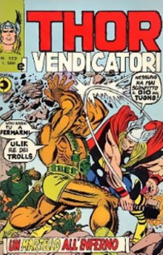 Thor (en italien : Il mitico Thor - Editoriale Corno) - tome 120 - Un martello all'inferno