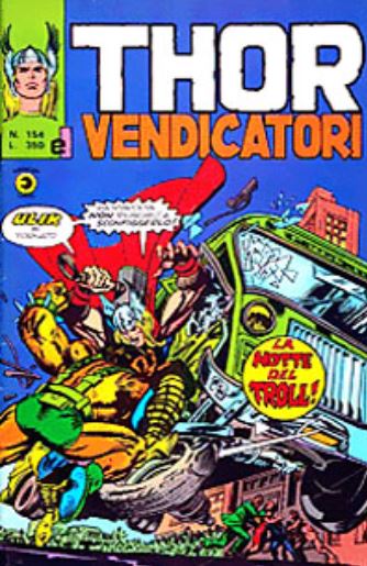 Thor (en italien : Il mitico Thor - Editoriale Corno) - tome 154 - La notte del troll