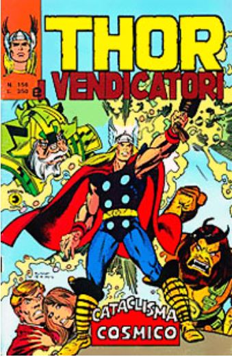 Thor (en italien : Il mitico Thor - Editoriale Corno) - tome 156 - Cataclisma cosmico