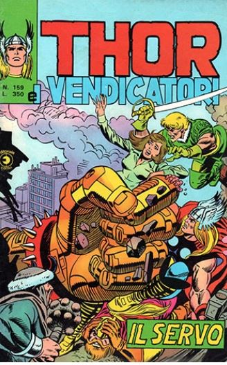 Thor (en italien : Il mitico Thor - Editoriale Corno) - tome 159 - Il servo