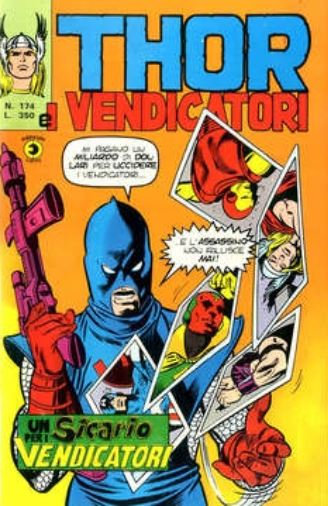 Thor (en italien : Il mitico Thor - Editoriale Corno) - tome 174 - Un sicario per i Vendicatori
