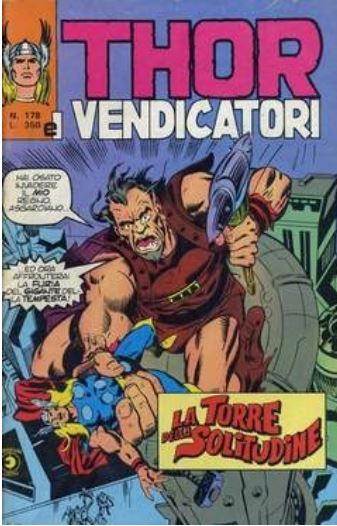 Thor (en italien : Il mitico Thor - Editoriale Corno) - tome 178 - La torre della solitudine