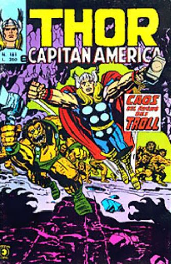 Thor (en italien : Il mitico Thor - Editoriale Corno) - tome 181 - Caos nel regno dei Troll