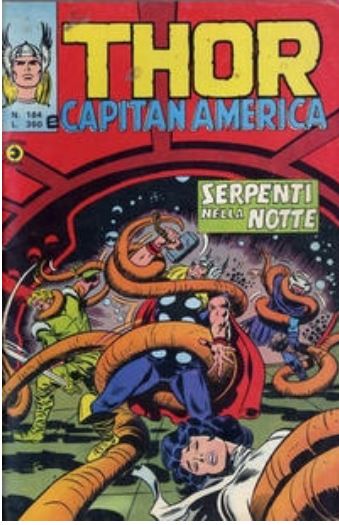 Thor (en italien : Il mitico Thor - Editoriale Corno) - tome 184 - Serpenti nella notte