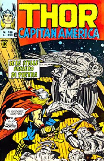Thor (en italien : Il mitico Thor - Editoriale Corno) - tome 186 - Se le stelle fossero di pietra