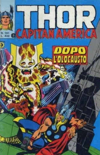 Thor (en italien : Il mitico Thor - Editoriale Corno) - tome 191 - Dopo l'olocausto