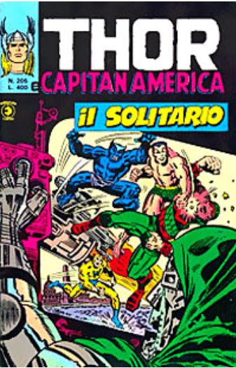 Thor (en italien : Il mitico Thor - Editoriale Corno) - tome 205 - Il solitario
