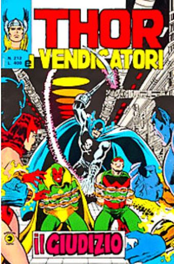 Thor (en italien : Il mitico Thor - Editoriale Corno) - tome 212 - Il giudizio