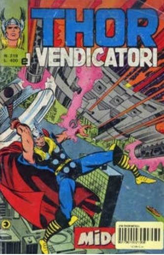 Thor (en italien : Il mitico Thor - Editoriale Corno) - tome 219 - Midgard