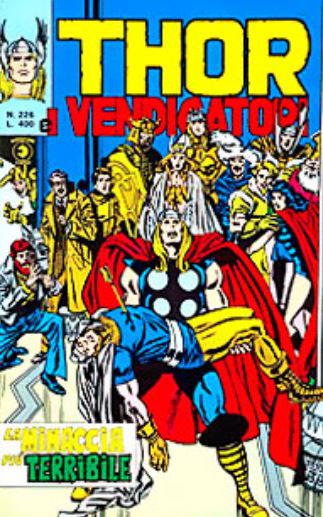 Thor (en italien : Il mitico Thor - Editoriale Corno) - tome 226 - La minaccia più terribile